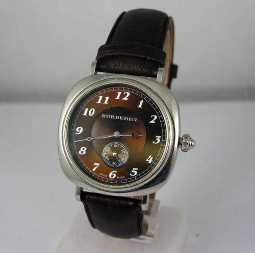 Vintage Original Burberry Men's Watch. Swiss Made. BARGAIN!