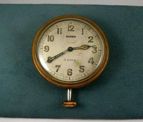 RARE Unusual Original BUREN Wind-up 8 Days! Watch/Clock Insert. Swiss Made.