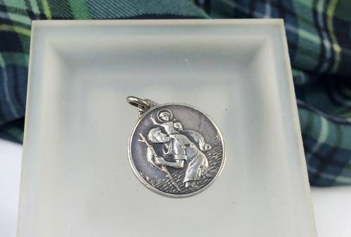 St. Christopher 925 silver pendant