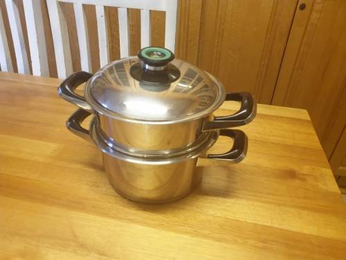 3 Piece AMC Steamer cookwear combo