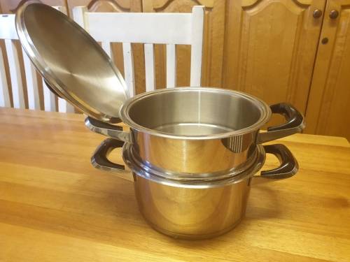 3 Piece AMC Steamer cookwear combo