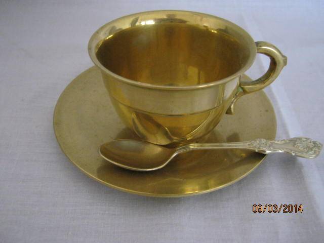 Brass Teacup