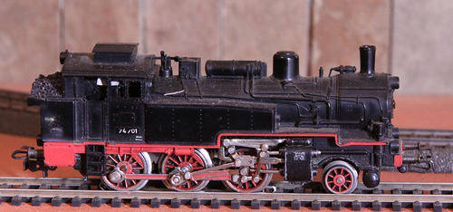 HO scale Marklin 7896 Converted to Digital with High Propulsion Motor
