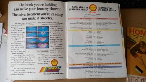 1 x Shell Road Atlas of South Africa