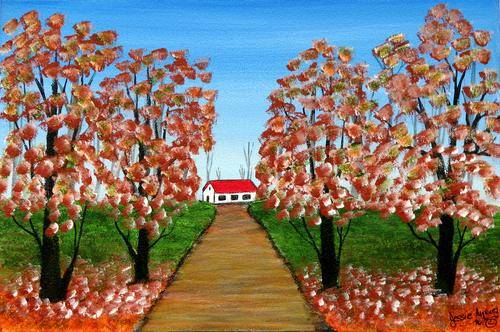 ***** CRAAAZY R1 AUCTION *****  JESSIE MEIER ORIGINAL : AUTUMN ON THE FARM