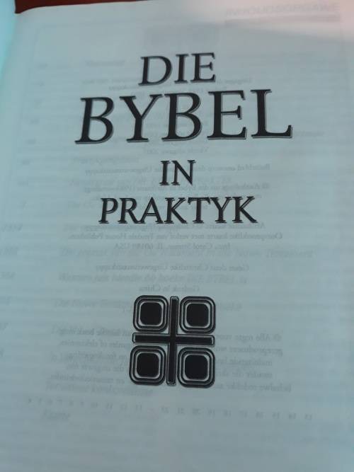Die Bybel in Praktyk - oorgetrek met kunsleer