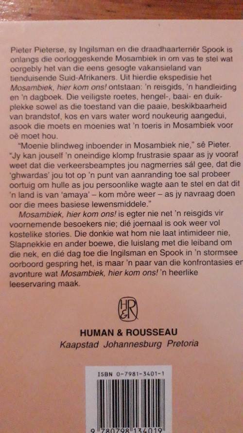 Mosambiek, Hier Kom Ons! - Pieter Pieterse