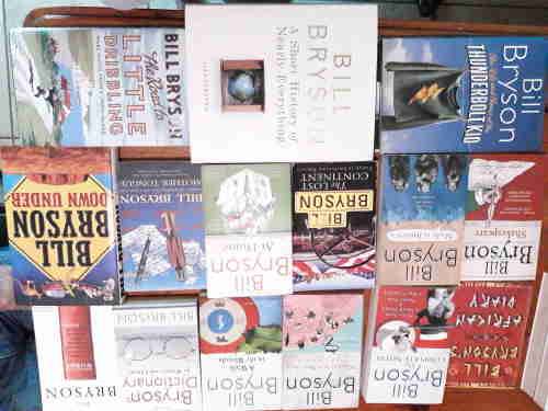 Bill Bryson collection - 15 titles by the popular travel author - NOW DOWN TO R800 FROM R1000