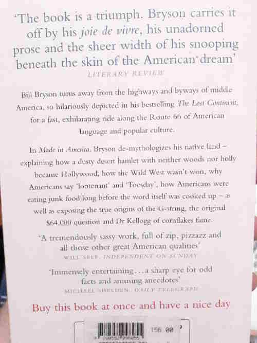 Bill Bryson collection - 15 titles by the popular travel author - NOW DOWN TO R800 FROM R1000