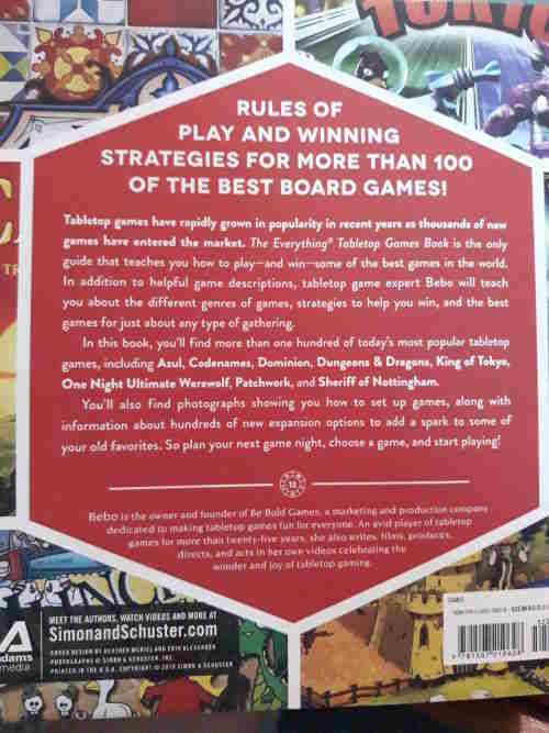 The Everything Tabletop Games Book - From Settlers of Catan to Pandemic, find your next board game