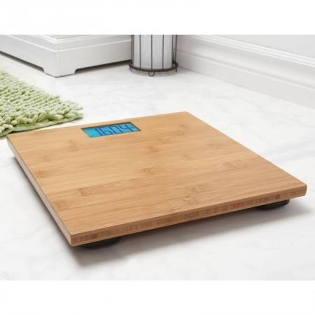 Bamboo Bathroom Digital Scale