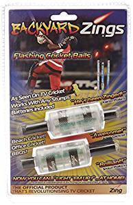 CRICKET BAILS WITH FLASHING LIGHTS