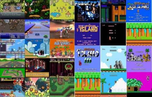 Old School Video Game Console