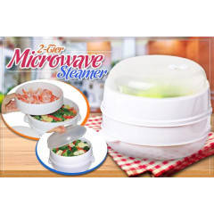 2 Tier Microwave Steamer