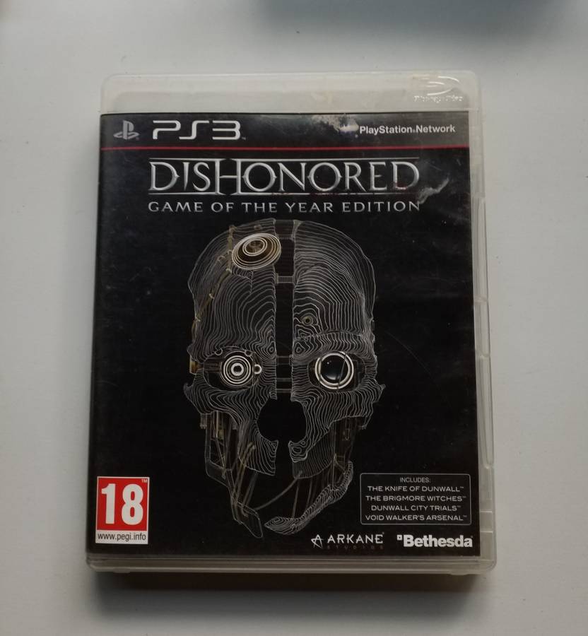 Dishonoured Game of the Year Edition - PS3 - Complete Disc and Manual