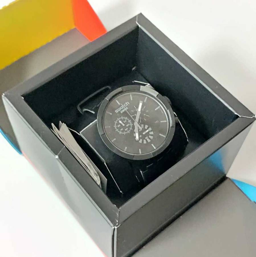 Swatch Big Bold Checkpoint Chrono Watch #W0012