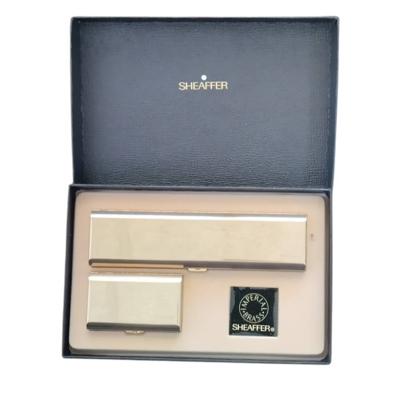 Sheaffer Fountain Pen Set with Box and Refills #O0021