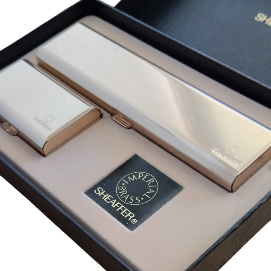 Sheaffer Fountain Pen Set with Box and Refills #O0021