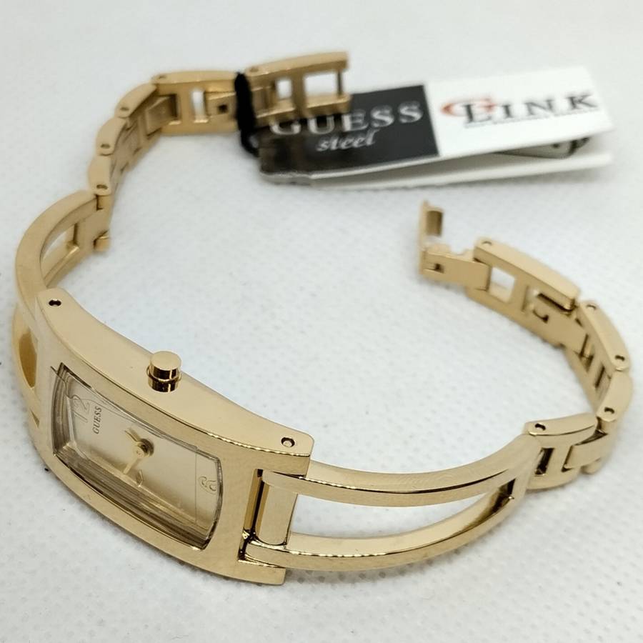 Guess Gold Plated Ladies Watch with Box and Papers #W0047