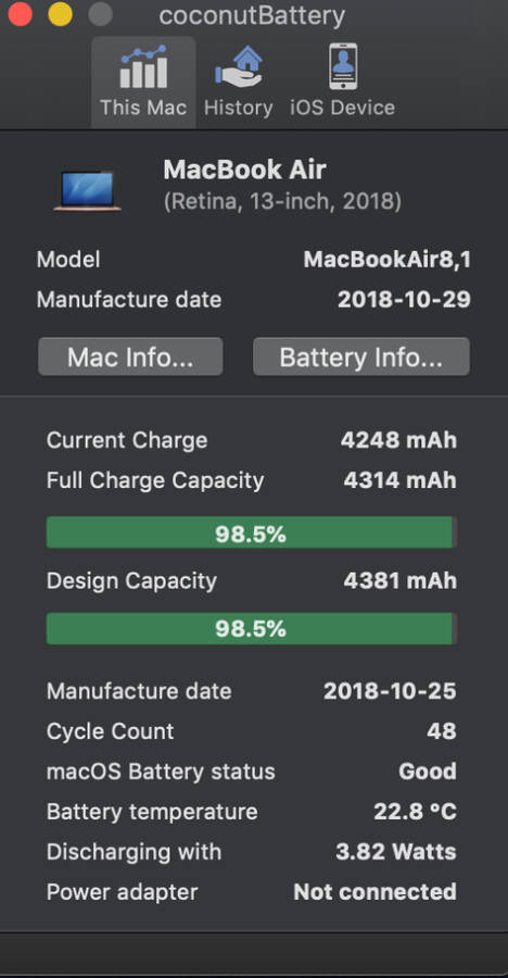 2018 MacBook Air 13 inch Rose Gold