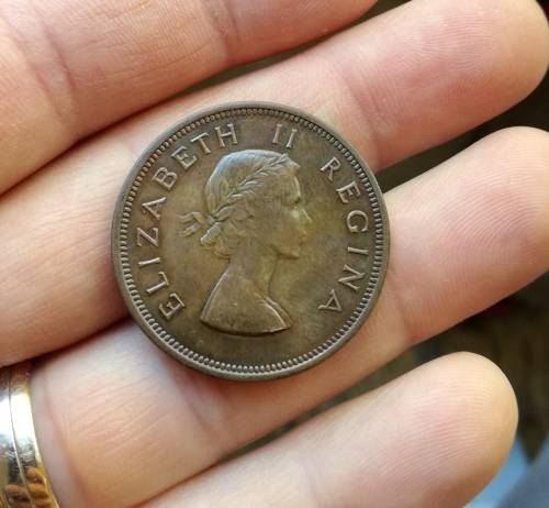 South Africa 1958 UNC A-UNC Full Penny.