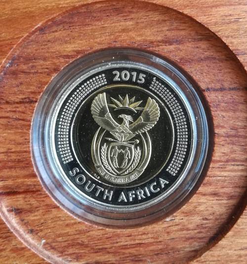 Bicentennial of the coinage of Griqua town 1815-2015 R5