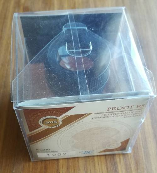 Bicentennial of the coinage of Griqua town 1815-2015 R5