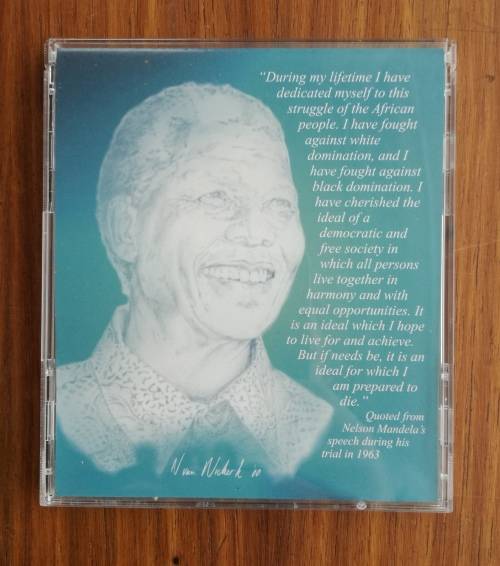 Nelson Mandela 2000 UNC/ PROOF R5 In CD Cover.