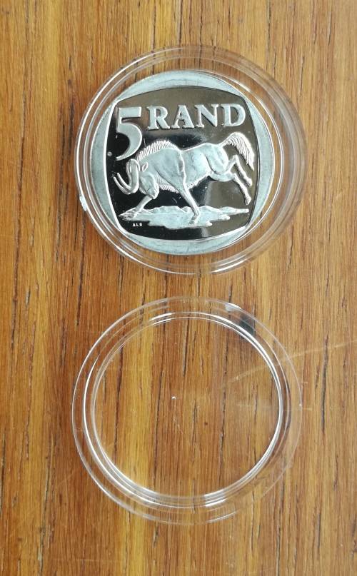 Nelson Mandela 2000 UNC/ PROOF R5 In CD Cover.