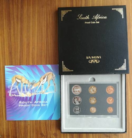 South Africa 2000 Proof Set.