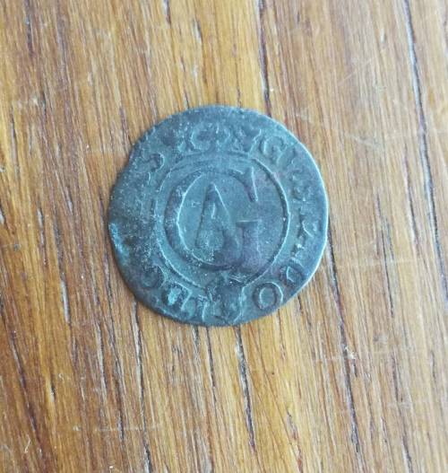 Sweden 1632 Silver Gustav 11 Schilling