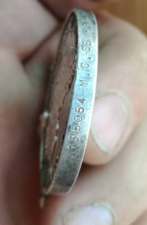 WW11 Silver Medal awarded to 135054 M.C. SENEKAL