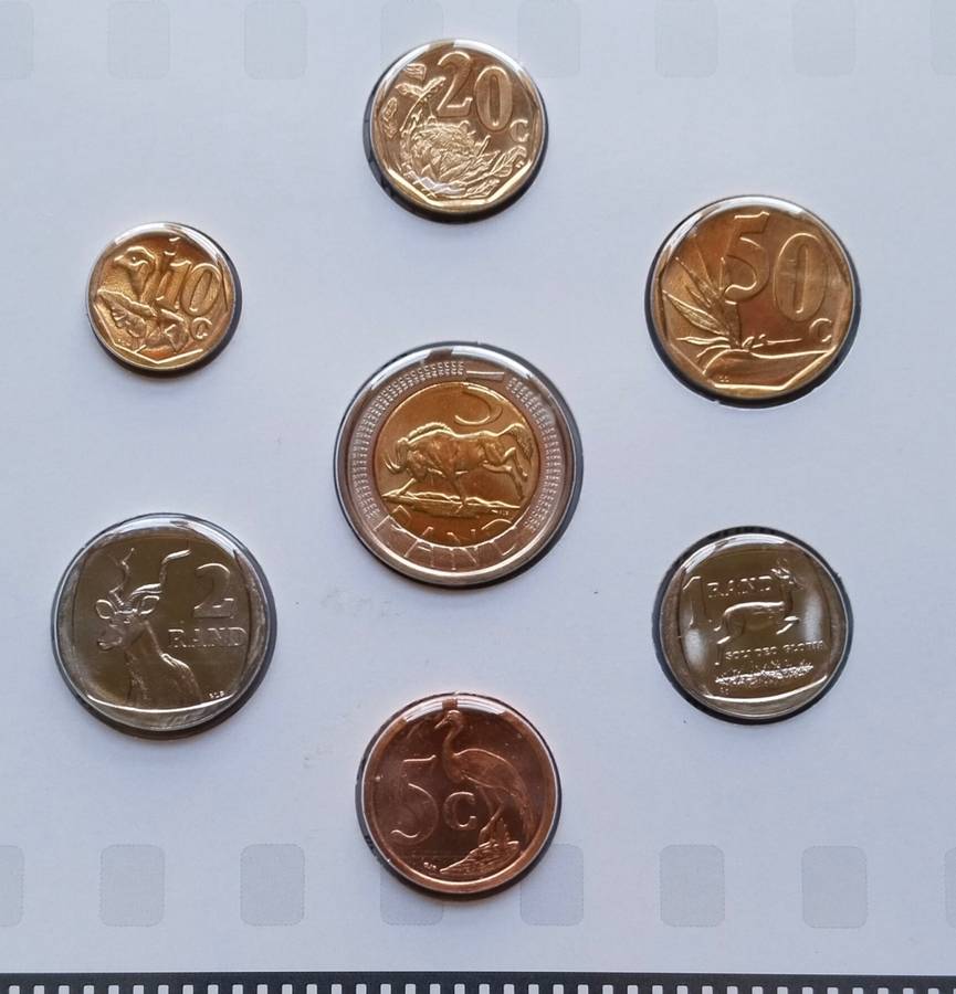 South Africa 2006 UNC Coin Set.