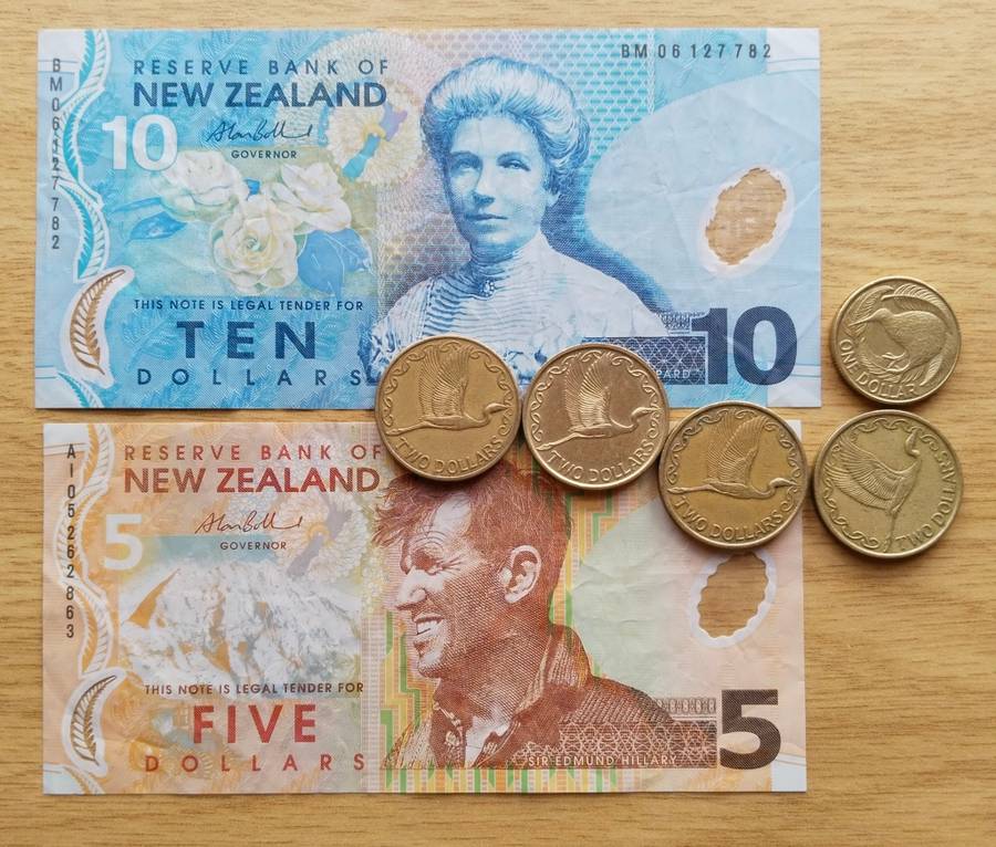 New Zealand Collection of 24 Dollars. ( R262.09 in South African Rand Today )