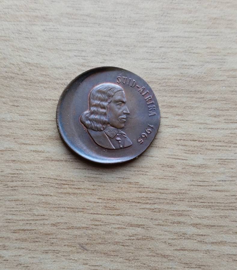 Error 1965 South Africa Two Cents. Beautiful item!!