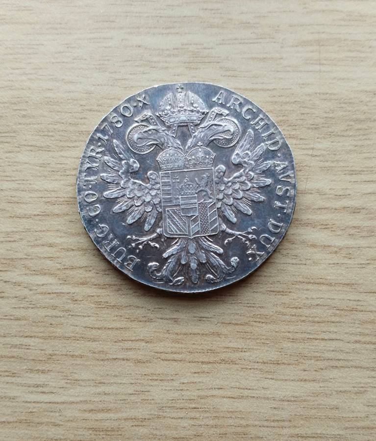 Austria 1780 Silver Thaler. Restrike