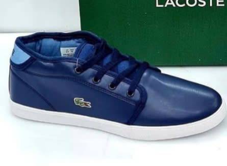 LACOSTE synthetic leather sneakers!!! retails at 1599