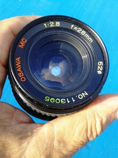 OSAWA  F=28mm LENS