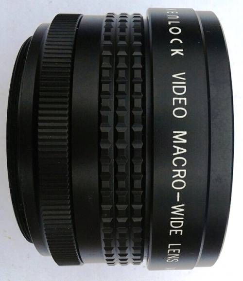 Kenlock video Macro-Wide lens  ( IN GOOD CONDITION)