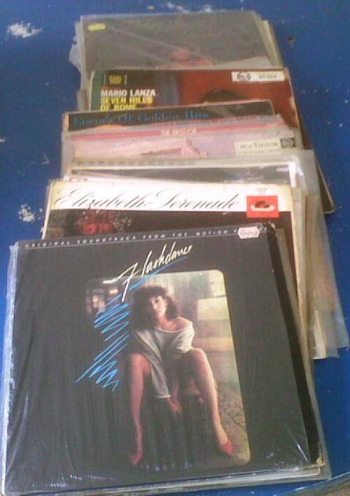 32 OFF VINTAGE LP'S  YESTERDAY ARTISTS  RECORDS