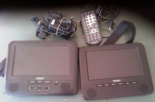 TEAC PORTABLE TWIN DVD PLAYER