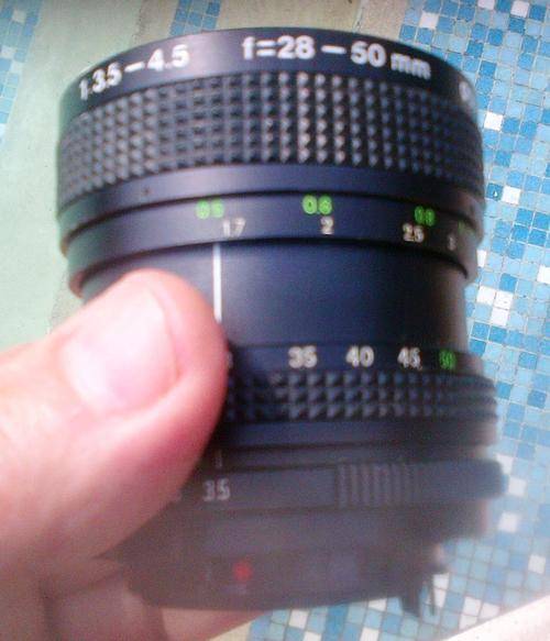 REXATAR AUTO ZOOM 28-50 LENS  (PK  MOUNT) PENTAX