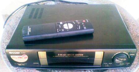 SHARP VIDEO CASSETTE RECORDER