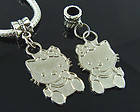 Tibetan Silver Hello Kitty Charming Pendants