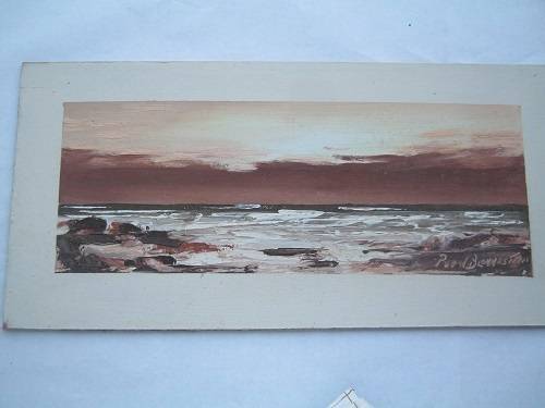 A group of 4 P Van Blommestein Signed oil on boards African scenes