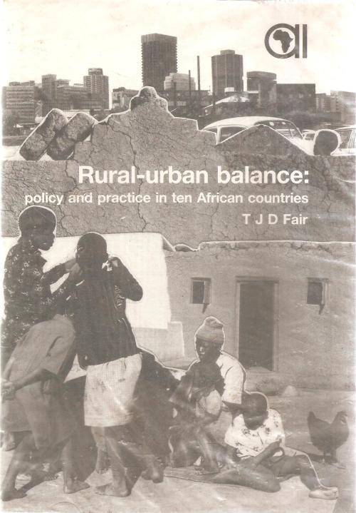 Rural-Urban Balance  By: T. J. D. Fair
