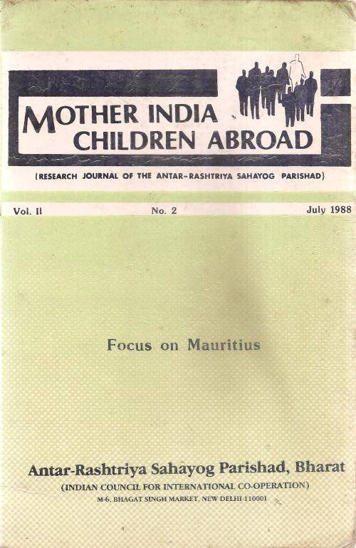 Mother India Children Abroad 3 Vols Ed. Vidya Sagar et al