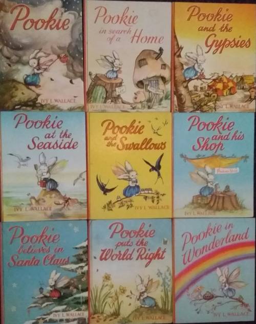 Pookie by Ivy Wallace, a collection of 9 hardcover titles from the 1960's **Excellent Condition**