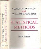 Statistical Methodes By George W. Snedecor & William G. Cochran