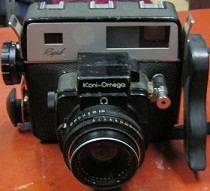 Koni Omega Rapid Medium Format Camera with 90mm lens